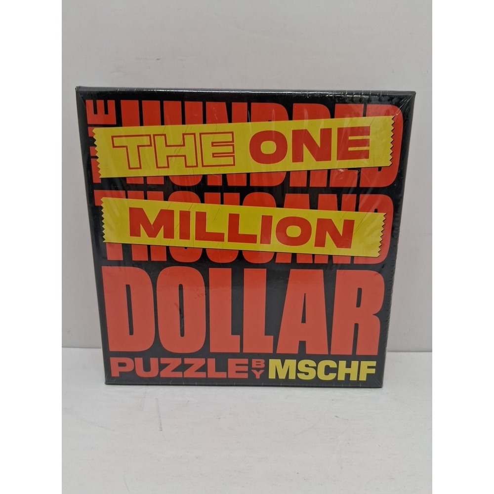 The One Million Dollar Puzzle  NEW SEALED
